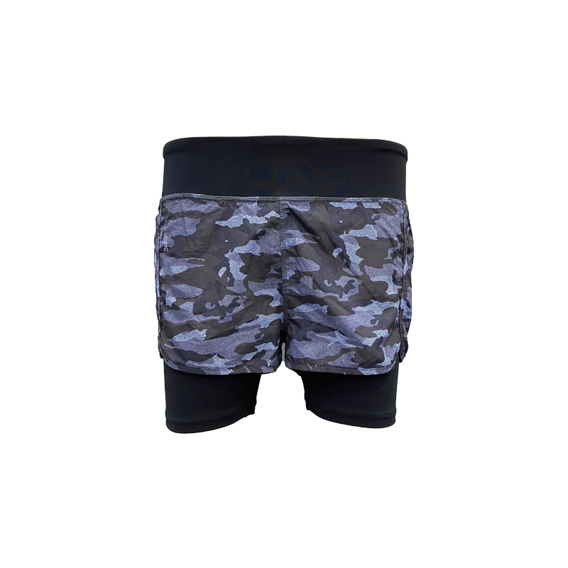 Camo Sports Shorts with pocket