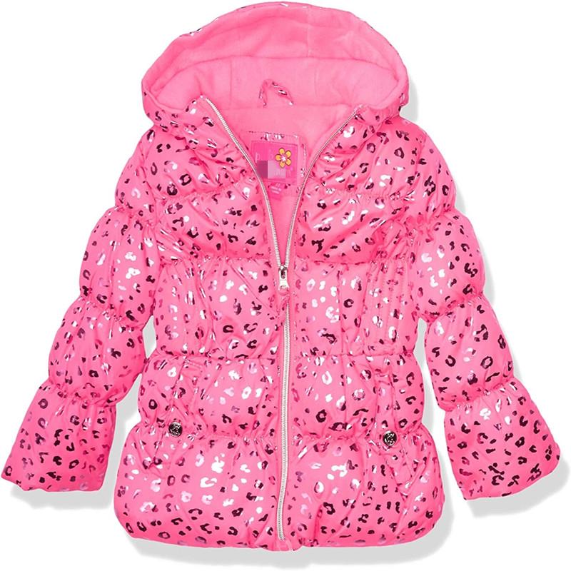 Pink Platinum Baby Girls Puffer Bubble Jacket