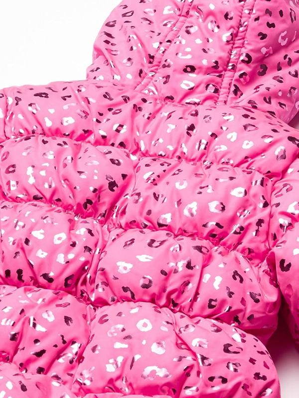 Pink Platinum Baby Girls Puffer Bubble Jacket