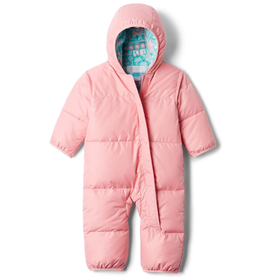  China Factory Customized Baby Girls' Jumpsuit Quilted Warm Lined Snowsuit Overalls 