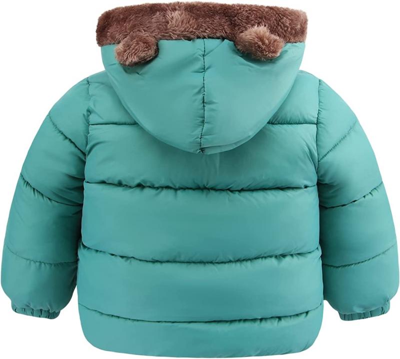 Kleinkind Mäntel für Jungen Kleidung warme Pelzfutter Winterjacken
