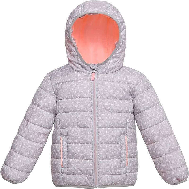 Baby Puffer Jacket Mädchen Leichter Wintermantel für Neugeborene