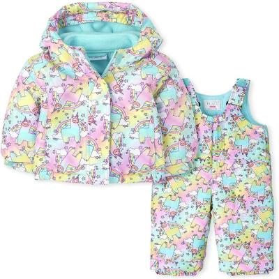  baby-girls And Toddler Girls 3 in 1 Winter Jacket With Fleece 