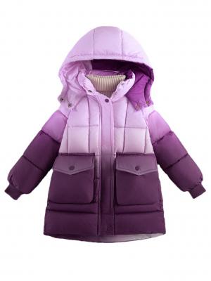 Girls Fur Hooded Jacket