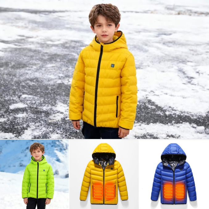 New Product-Kid's Heated Jacket