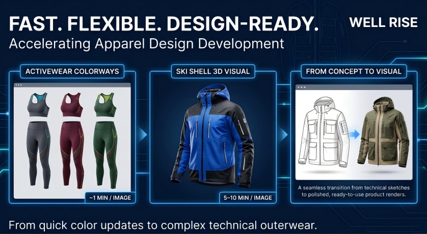 Speed‑up your new apparel projects — Free digital rendering available!